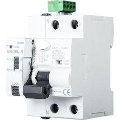 Jadeshay Intelligent Circuit Breaker Automātiskā restartēšanas ierīce Circuit Breaker GRD9L-R RCCB Circuit Breaker 2P 40A 30mA Smart Circuit Breaker AC tipa Fi Circuit Breaker