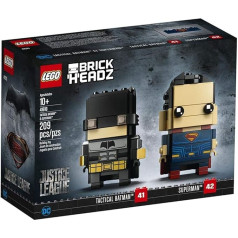 LEGO Brickheadz 41610 Taktiskais Betmens un Supermens