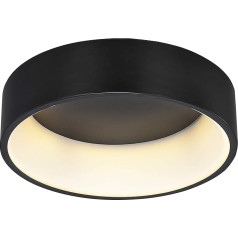 WOFI PURE 36W akrila griestu lampa, melna