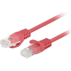 Patchcord cat.6 utp 0.5m 10-pack fluke pagājis sarkans