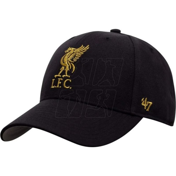 EPL Liverpool FC Metallic Snap 47 M MVP beisbola cepure EPL-MTLCS04WBP-BKB / Viens izmērs