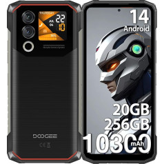 DOOGEE Blade 10 MAX Āra mobilais tālrunis bez līguma Android 14.10300mAh, 20GB + 256GB/2TB TF Āra viedtālrunis bez līguma, 6,72 collu FHD+, 50MP + 8MP, 1,54 collu IPS daudzfunkcionāls