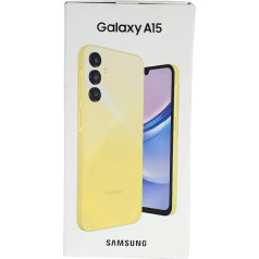 Samsung SM-A156B Galaxy A15 Dual SIM 5G 4GB RAM 128GB Dzeltens ES, melns