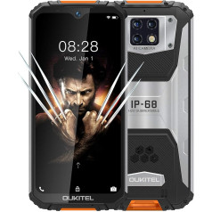 OUKITEL WP6 (2020), IP68 āra viedtālrunis bez līguma - 10 000 mAh akumulators (18 W ātrā uzlāde), 48 MP četrkameru kamera, 6,3 collu FHD+ ekrāns, izturīgs mobilais tālrunis, Dual SIM, GPS, Wi-Fi