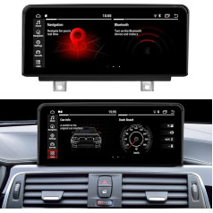 Koason 10,25 collu Android 13 ekrāna monitora displejs Upgrade multimediju atskaņotājs GPS navigācija BMW 3 4 sērijas M3 M4 priekš BMW F30 / F31 / F32 / F33 / F34 / F36 / F80 / F82 / F83 / F84 NBT