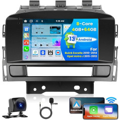 [4+64G] Android 13 Auto radio ar satelīta navigāciju Opel Astra J 2011-2012 / Buick Excelle 2010-2014 Bezvadu Carplay Android Car 7 collu skārienjūtīgais displejs Auto radio ar GPS DSP BT WiFi atpakaļgaitas kamera