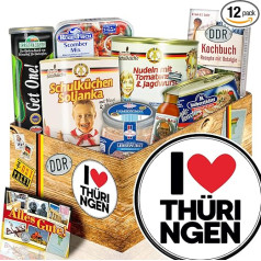 I Love Thüringen East Produktu komplekts - Tīringenes dāvanu komplekts VDR