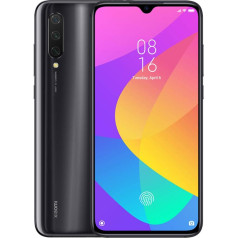 Xiaomi Mi 9 Lite 128 GB mobilais tālrunis, pelēks, pelēks, Android 9.0 (pīrāgs)