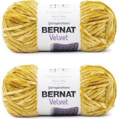 Bernat Velvet Golden Moss dzija - 2 iepakojumi pa 300g - Poliesters - 5 Bulky - 300 metri - Adīšana / tamborēšana