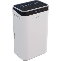 Korona 82100 Dehumidifier | Capacity of 20 L/Day | Dehumidifies Rooms up to 30 m² | Drying Function | Timer | LED Display & Light Indicator | Environmentally Friendly Coolant R290