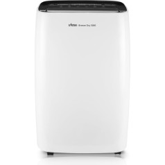 Ufesa Breeze Dry 5000 Dehumidifier 280 W, 20 L/24 h, Quiet 46 dB with Intuitive Control Panel, Laundry Drying Function, Moisture Sensor, 6L Capacity, 2 Speeds, Timer, Up to 40 m2