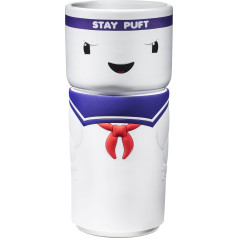 Numskull Official Ghostbusters Stay Puft CosCup Keramikas krūze ar gumijas uzmavu, 400ml Official Ghostbusters produkts NS2632