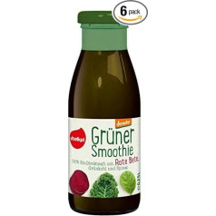 Voelkel Green Smoothie Bietes, lapu kāposti, spināti, 6 gabali (6 x 250 g)