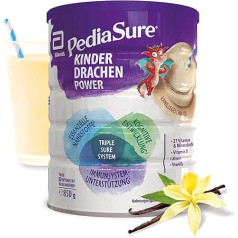 Pediasure Shake Vanilla - 850 г - диетическая добавка для детей, коктейль с 27 витаминами и минералами и белком для детей от 1 года