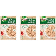 Knorr Risotto Gamberetti Rice Shrimp 175 g 100% itāļu gatavs ēdiens 3 gab. iepakojumā