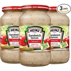 Heinz - sviestmaižu ziede Naturel - 3 x 450 g