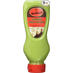 Händlmaier 's Wasabi Horseradish Squeeze pudele, 8 pudeles (8 x 225 g)