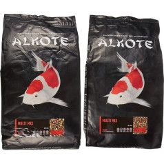 AL-KO-TE, 1 sezona Koi barība Vasaras mēneši peldošās granulas 6mm Multi Mix 3kg & 1 sezona Koi barība Vasaras mēneši peldošās granulas 3mm Multi Mix 3kg