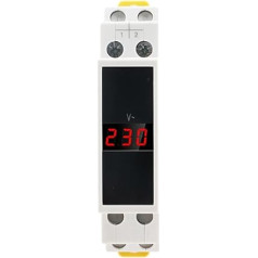 SDM011 Digitalanzeige Voltmeter AC 80-500 V Modularer Schienentyp AC Einphasiges elektronisches elektrisches Instrument Spannungsmessgerät