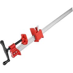 BESSEY TL120 durvju spriegotāja gaisma ar I-profilu 37 x 11 x 4,5 mm, laidums 1200 mm, spaiļu izmēri 48 mm platumā un 53 mm augstumā, viegli regulējams spaiļu spiediens, svars 5,00 kg