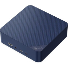 Beelink EQ14 Mini dators, Intel procesors N150 (4C/4T, līdz 3,6 GHz), 16G DDR4, 500G M.2 SSD Mini dators 25 W TDP, 4K Dual Display, Dual 1000M LAN/WiFi 6/BT5.2/Type-C