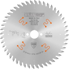 CMT Orange Tools 285.760.48H Cirkulārā zāģa asmens HW 160X2.2/1.6X20 Z48 ATB 12° hroma HW 160X2.2/1.6X20