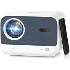 JBL projektora skaņa, 700 ANSI 1080P natīvais projektors, Yaber L2s bezšuvju automātiskās fokusēšanas viedprojektors, videoprojektors ar WiFi 6 un Bluetooth 5.1 mājas kino projektors mobilajam tālrunim/lapdatoram,