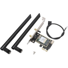 Elprico WiFi adapteris, AW CB304NF RTL8821CE PCIe bezvadu tīkla karte, 2.4G 5G Dual Band Bluetooth 4.2 WiFi karte