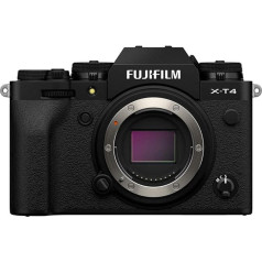 FUJIFILM X-T4 sistēmas kamera 26,1 megapikseļu X-Trans CMOS 4 sensors 7,6 cm (3 collu) skārienjūtīgais LCD ekrāns melns