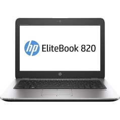 HP EliteBook 820 G3 (12,5 collu) Piezīmjdators Core i5 (6200U) 2,3 GHz 8 GB 256 GB SSD WLAN BT Webcam Windows 10 Pro 64 bitu (HD Graphics 520) (atjaunots)