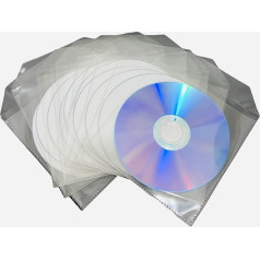 Ritek DVD-R Professional White Inkjet Printers ierakstāmie DVD-R diski ar 16 ierakstīšanas ātrumiem Dragon Trading plastmasas vāciņos ar atlokāmu vāciņu (5 gab.)