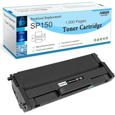 ASEKER saderīga SP 150 tonera kasetne 408010 priekš Ricoh SP 150 150SU 150SU 150SUw 150w 150S 150S 150SF 150X printeris, 1500 lappuses (melna x 1)