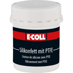 E-COLL Silikona smērviela ar PTFE 80 g Skārda