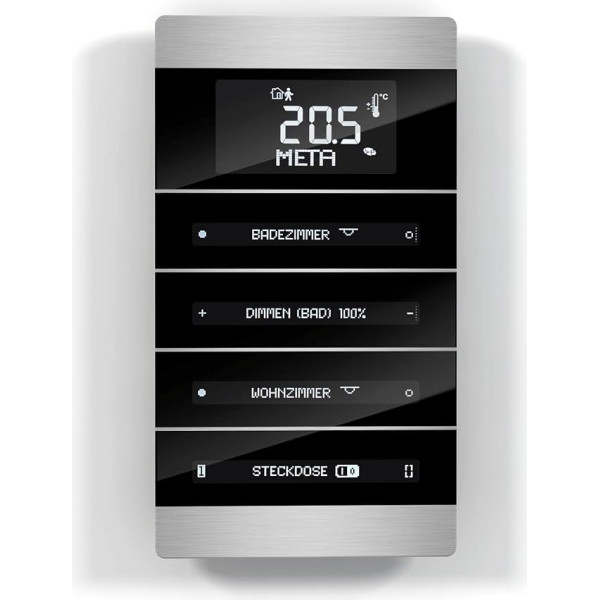 Enertex Meta® KNX - Premium, sudraba krāsā