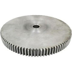 1 Stück Stirnrad 1M95/96/97/98/100/105/106/110T, Blindlochdurchmesser 10 mm, Zahnrad 45# Kohlenstoffstahlmaterial, Motorzahnraddicke 10 mm(96 Teeth-Bore 10mm)