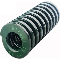 Grüne Druckfeder, Feder für grüne Form, Druckfeder aus legiertem Stahl, schwere Last OD 8 10 12 14 16 18 20 22 25 27 30 35 40 mm Länge 20 mm-100 mm 1 Stück (30 mm (1 Stück), 100 mm