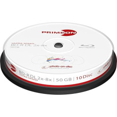 Primeon DVD-R, CD-R tukšie diski BD-R 50 GB