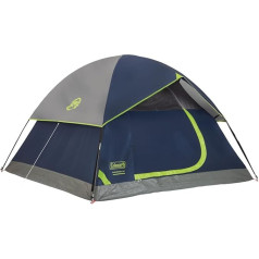 Sundome telts 6 personām (zaļas un tumši zilas krāsas opcijas)