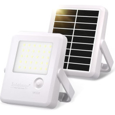 INTELAMP saules gaismas ārpustelpu pārnēsājamas īpaši spilgtas saules kempinga lampas avārijas apgaismojumam 3 režīmi Dimmable Waterproof dārza kempingam, makšķerēšanai, ārkārtas situācijām (2)