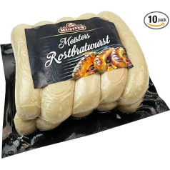 Rostbratwurst Coarse | Pikantā Bratwurst | Īsta Bautzner desa grilēšanai | 10 x 100 g