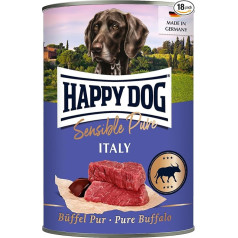 Happy Dog Sensible Pure Italy Buffalo M 18 x 800 g