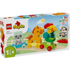 duplo klucīši 10412 vilciens ar dzīvniekiem