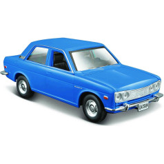 Kompozītmateriālu modelis datsun 510 1971 zils 1/24