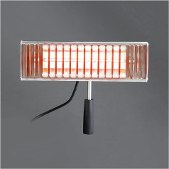 Krāsu cietināšanas lampa Rokas infrasarkano staru žāvētājs 1000 W infrasarkano staru krāsu lampa Ķermeņa krāsu žāvēšanas cietināšanas lampa Caking Heating Light Auto krāsu uzturēšana Augsta siltuma izkliedēšanas veiktspēja