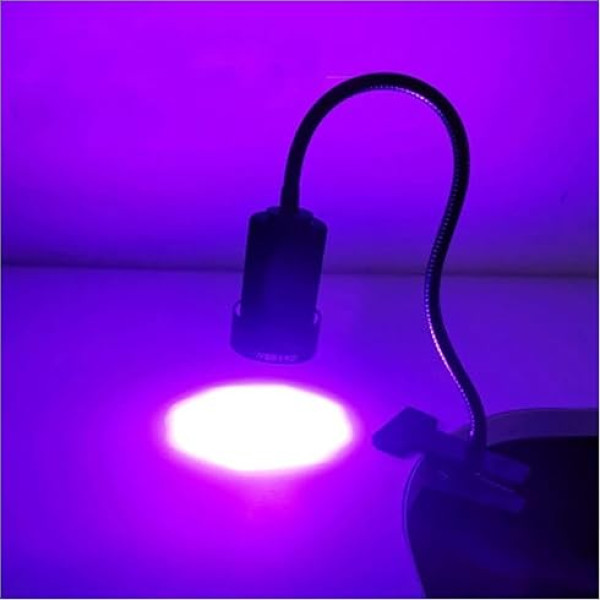 100W LED augstas intensitātes UV lampa Portatīva violeta cietināšanas lampa, ko galvenokārt izmanto bezēnas līmi, UV līmi un gaismas jutīgu sveķu līmi (405 nm)