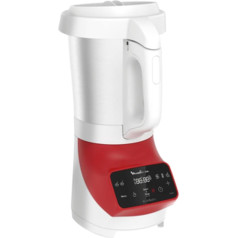Moulinex Soup&Plus LM924500 Stand Mixer, 1100 W, trauks 2 L, nerūsējošā tērauda lāpstiņas, 3 automātiskās programmas, manuālais režīms, perfekta sajaukšana, zupas, smūtijs, ēst, ražots Francijā, Soup&Plus