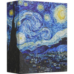 Hiwhy Mazais fotoalbums 6x4 200 kabatas Slip kabatās Picture Album Mini Picture Book mazulim Ģimenes Holiday Kāzu gadadiena Starry Night