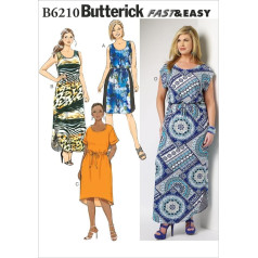 Butterick Schnittmuster, Viskose, RR (18W-20W-22W-24W)
