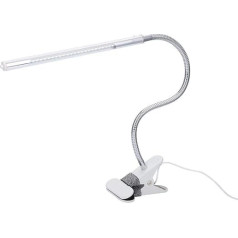 Estink LED acu aprūpes spailes lampa, elastīga lasīšanas lampa, metāla lampas ar klipu, USB interfeisa galda lampa