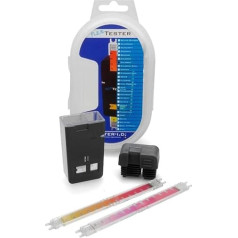 FlexiTester pamatkomplekts hlorīna un pH vērtības mērīšanai Baseina ūdens testeris Ūdens testeris